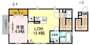 カーサプラシードの物件間取画像